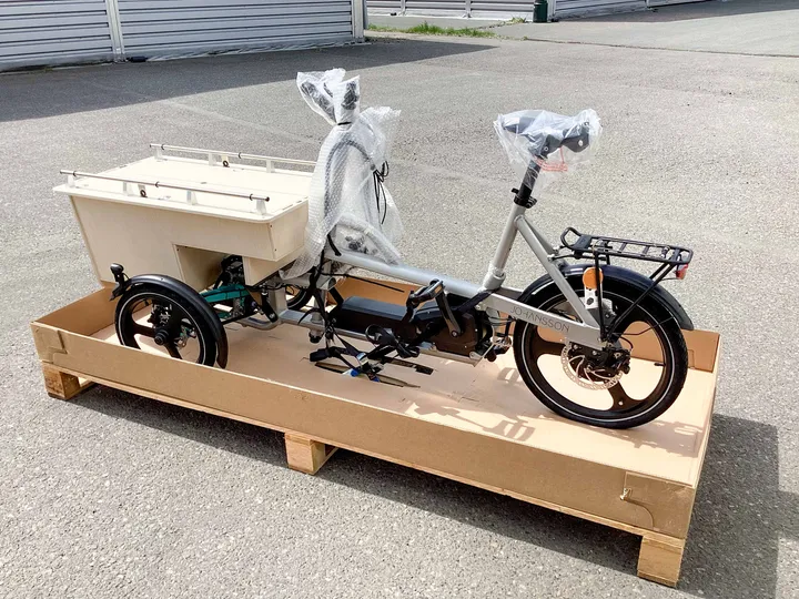 Johansson Oscar S Vario Box Lastenrad / E-Bike Brose Drive T, Enviolo Nabenschaltung